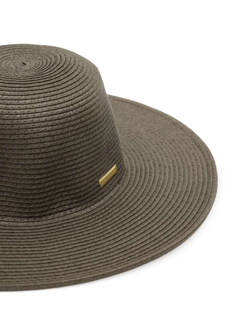  Lygia & Nanny Trancoso Raffia Hat - Grey 