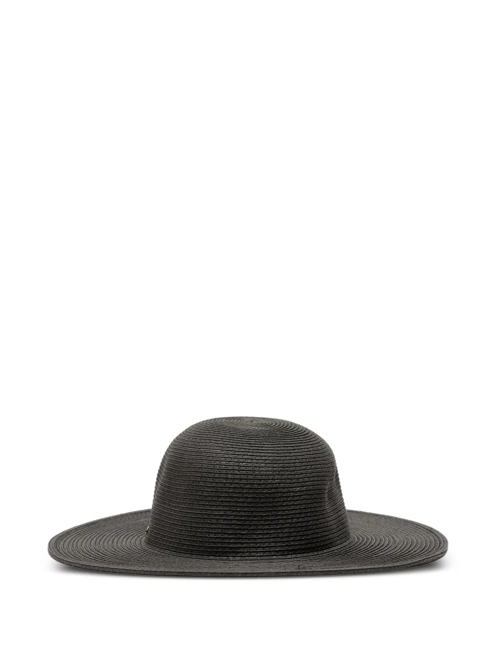Lygia & Nanny Cappello Trancoso in rafia - Nero