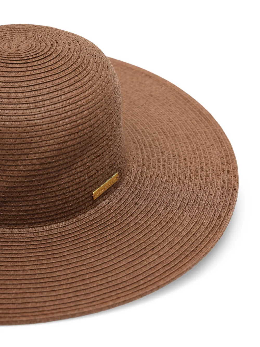  Lygia & Nanny Trancoso Raffia Hat - Brown 