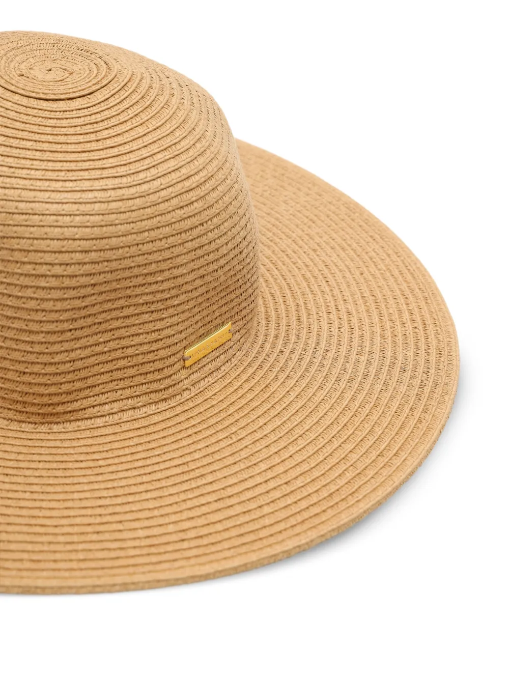  Lygia & Nanny Raffia Plaque Hat - Neutrals 