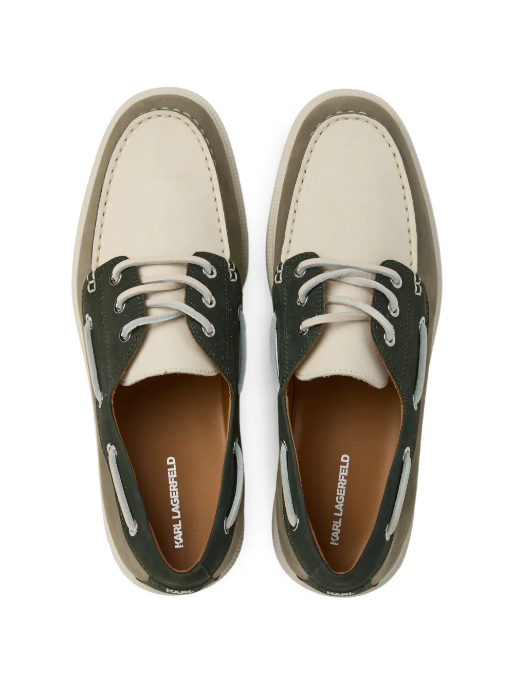 Karl Lagerfeld Kori bootschoenen Beige