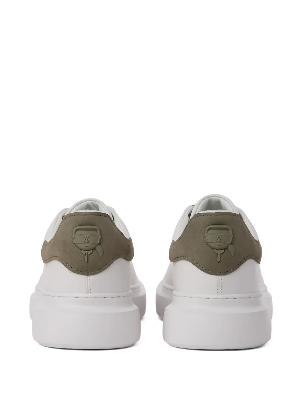 Karl Lagerfeld Kore Ikon Relief sneakers Wit