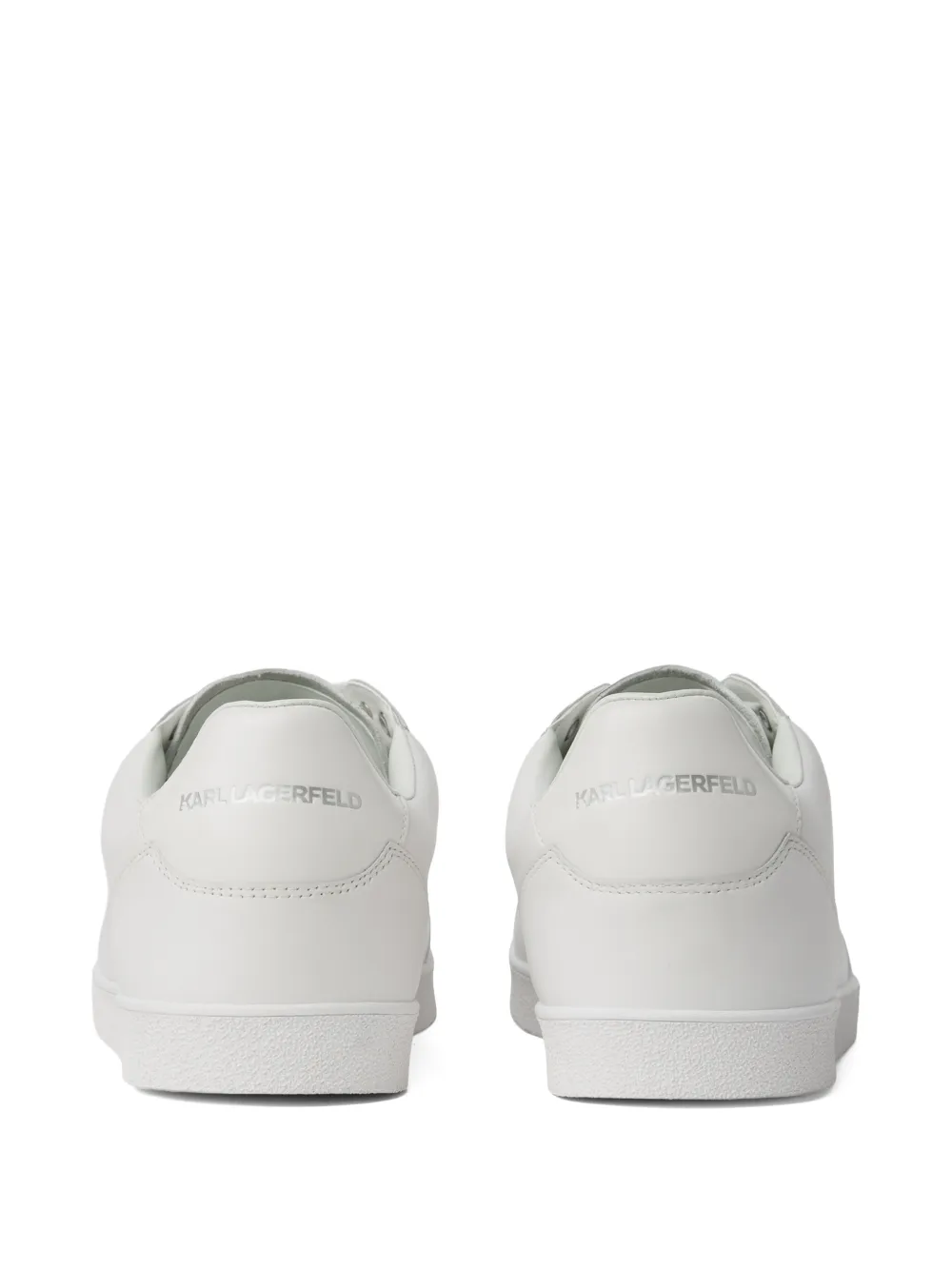 Karl Lagerfeld Kandidate Ikon leren sneakers Wit