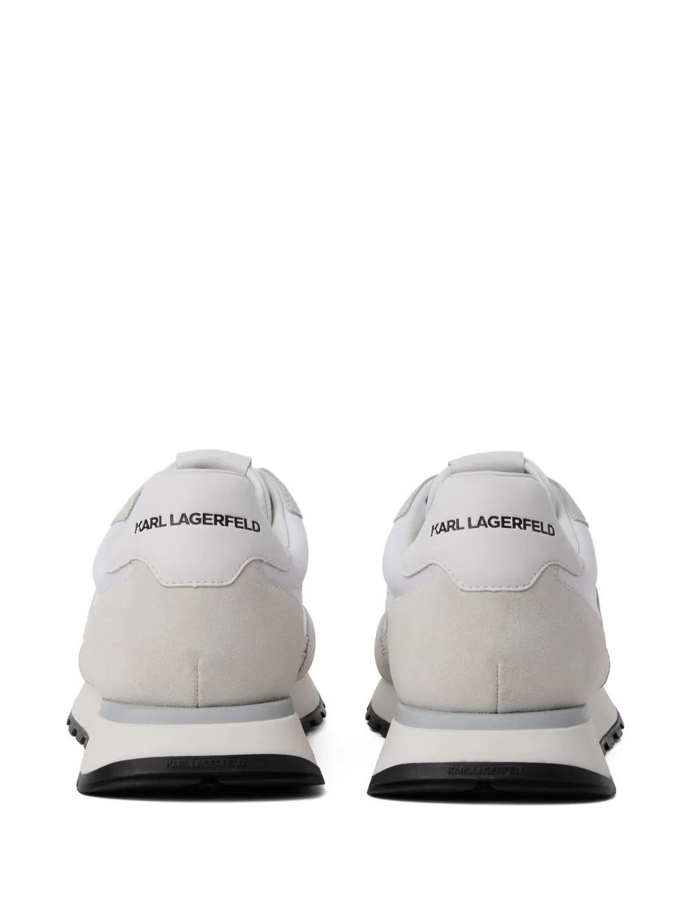 Karl Lagerfeld Jeans Kairo sneakers met vlakken Beige