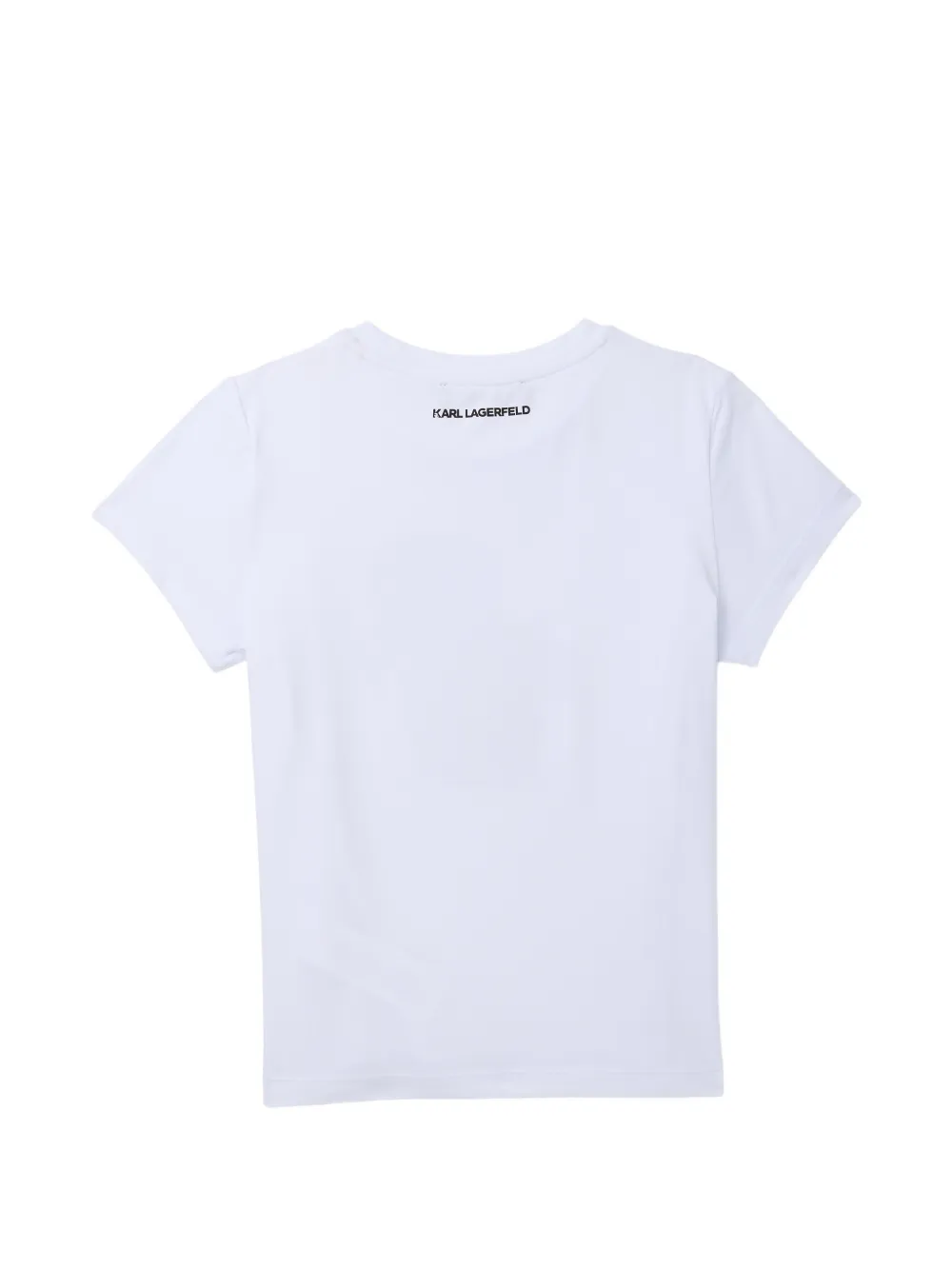 Rhinestone-Embellishment T-Shirt