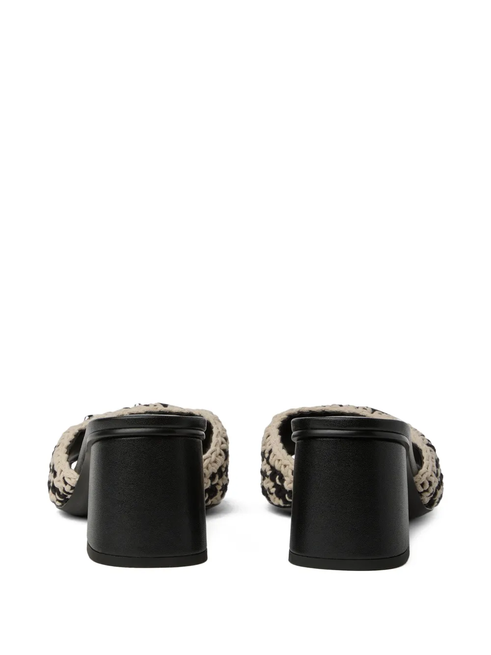 Karl Lagerfeld Plaza II gehaakte sandalen Zwart