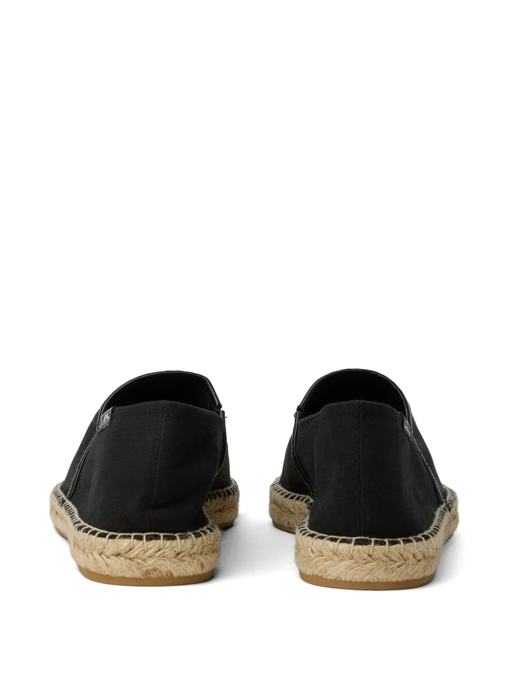 Karl Lagerfeld Kamino Riviera espadrilles met borduurwerk Zwart