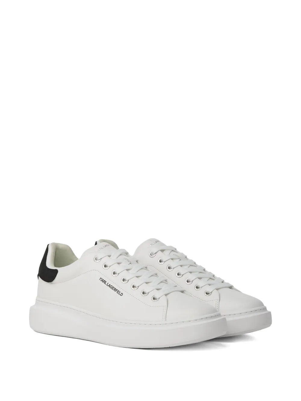 Karl Lagerfeld Kore Ikon Relief sneakers Wit
