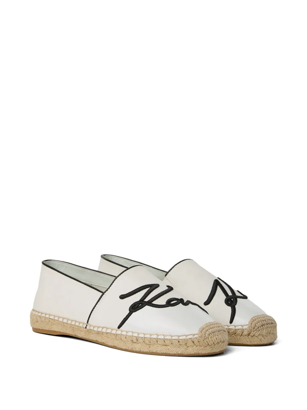 Karl Lagerfeld Kamini espadrilles Wit