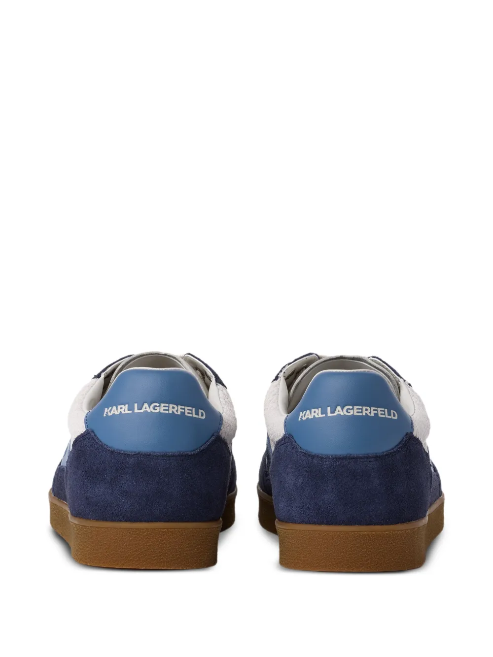 Karl Lagerfeld Jeans Kandidate sneakers met vlakken Blauw