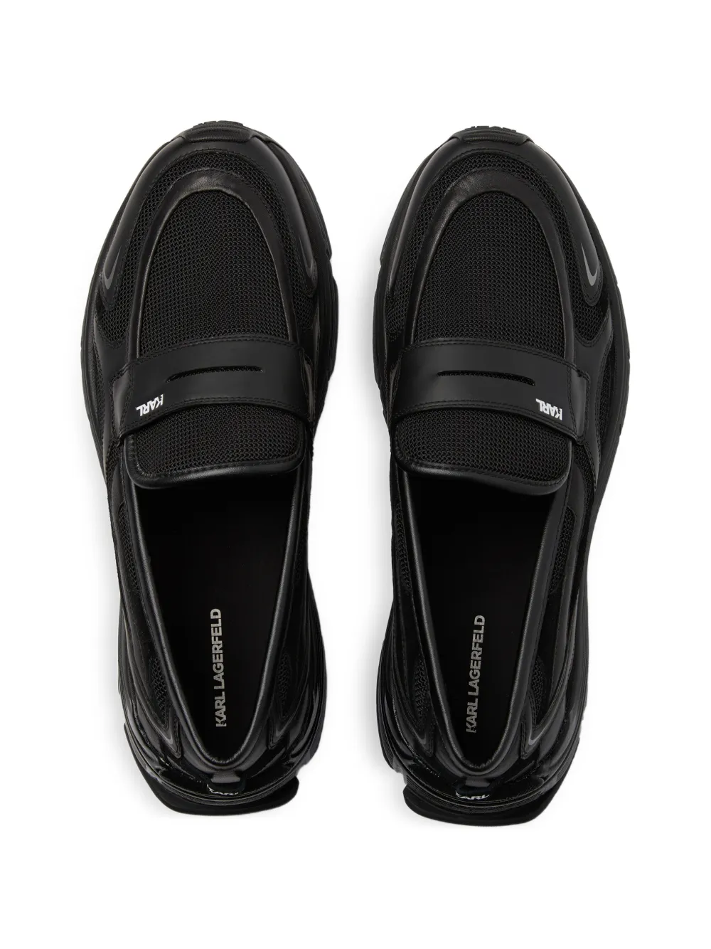 Karl Lagerfeld Jeans Orion loafers Zwart