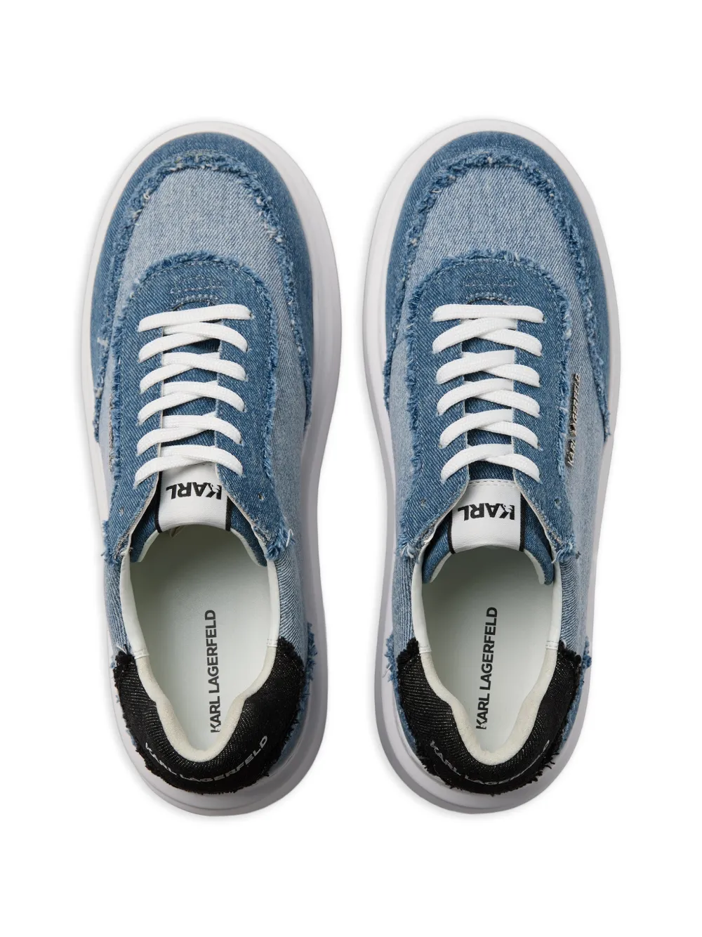 Karl Lagerfeld Anakapri sneakers Blauw