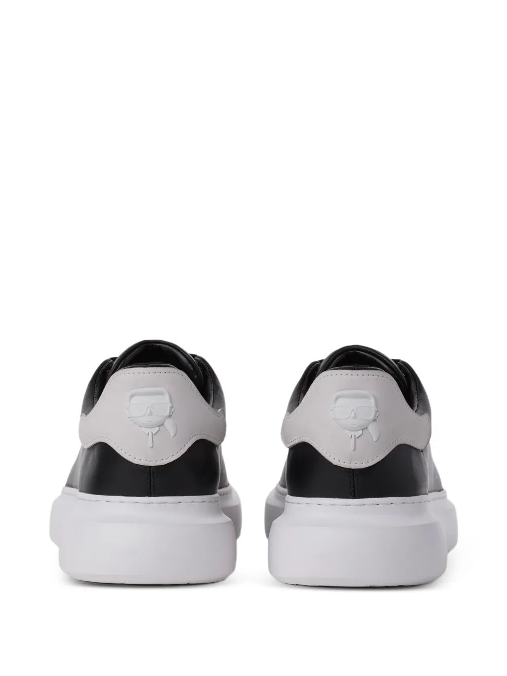 Karl Lagerfeld Kore Ikon Relief sneakers Zwart