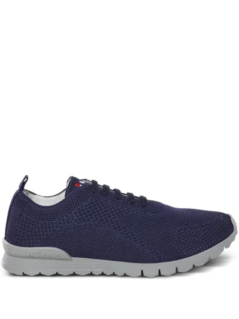 Kiton textured sneakers