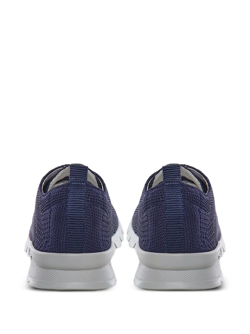Kiton Sneakers met textuur Blauw