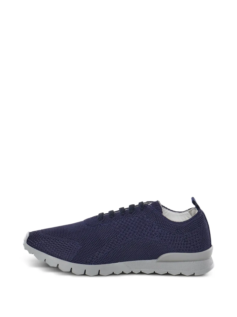 Kiton Sneakers met textuur Blauw