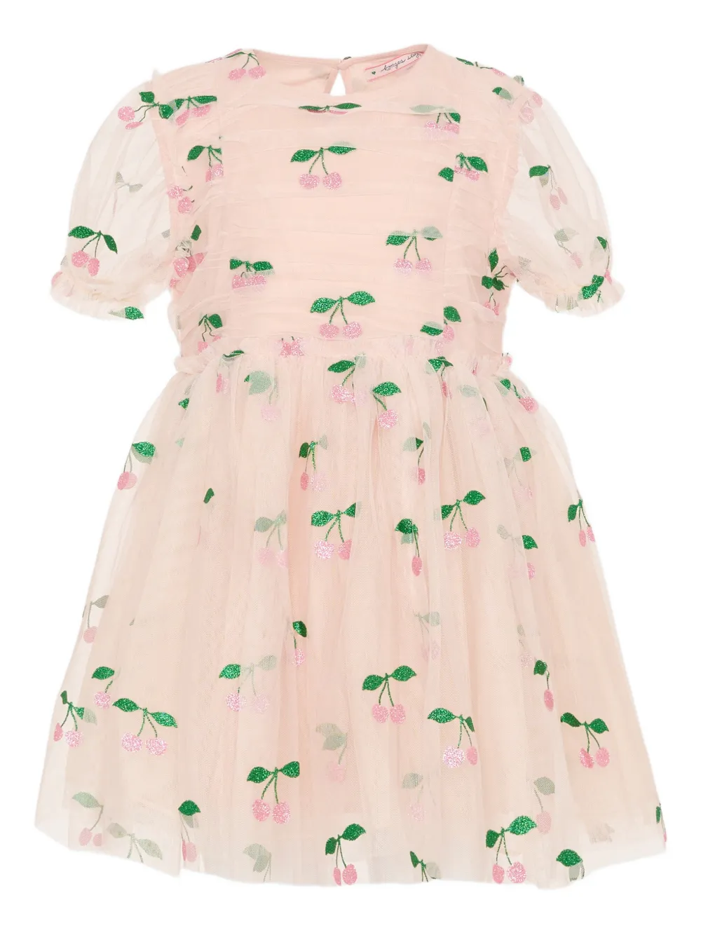 Konges Sløjd Kleid mit Kirschen-Print | Rosa | Image 1