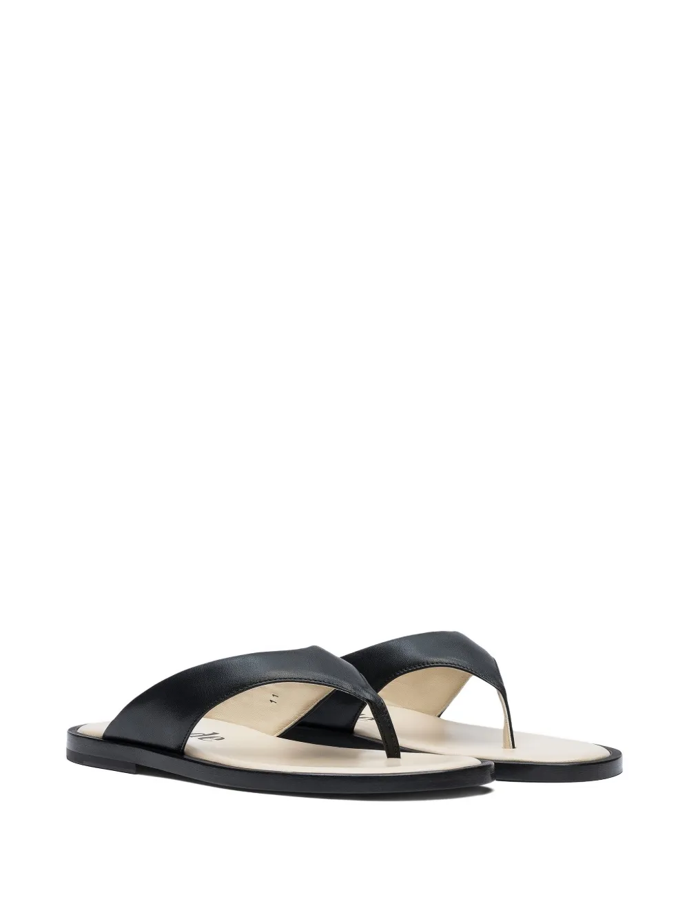 RHUDE T-strap leather sandals | Image 2