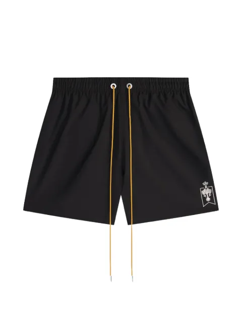 RHUDE back-pocket swim shorts