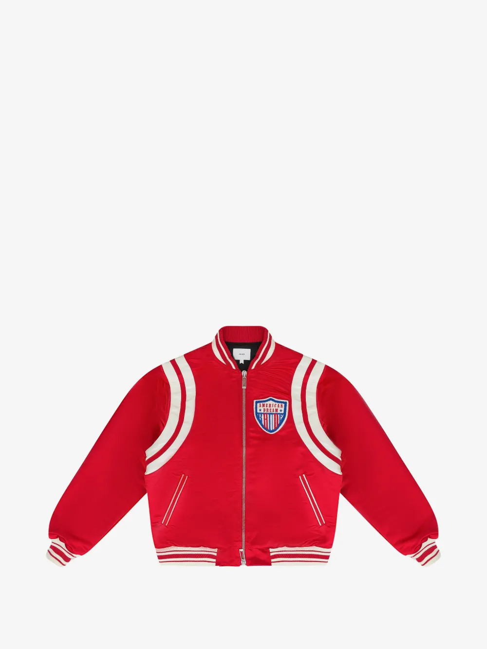 RHUDE satin bomber jacket | Red | Image 1