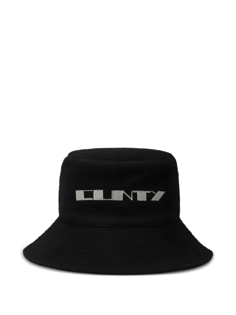 Rick Owens DRKSHDW logo bucket hat | Black | Image 1