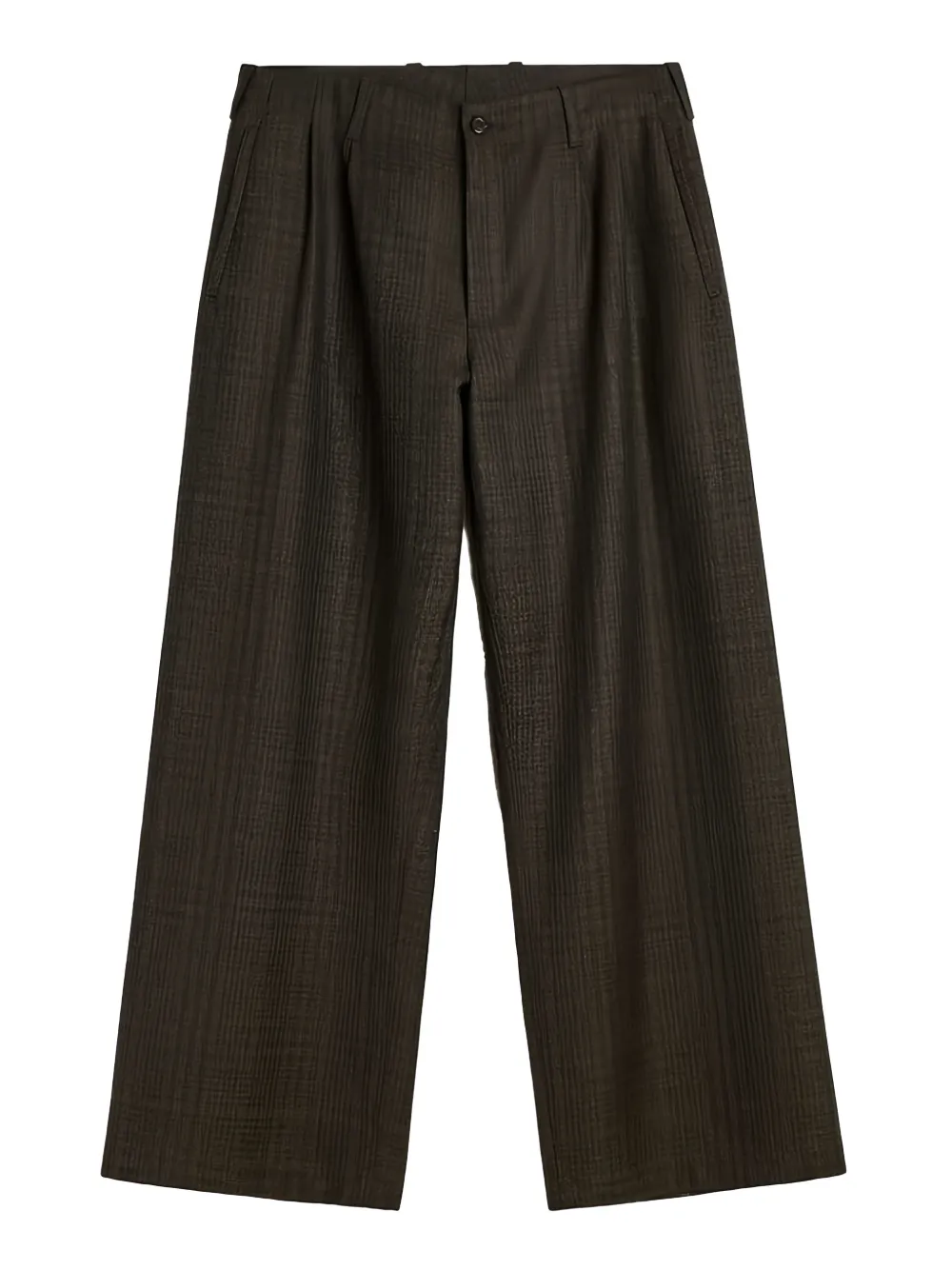 OUR LEGACY checked trousers - Bruin