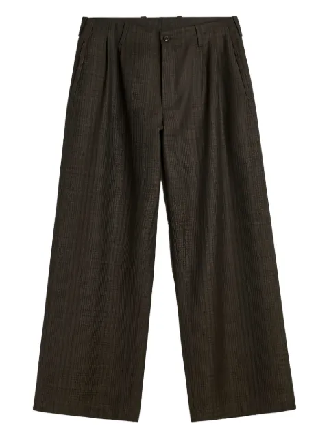 OUR LEGACY checked trousers