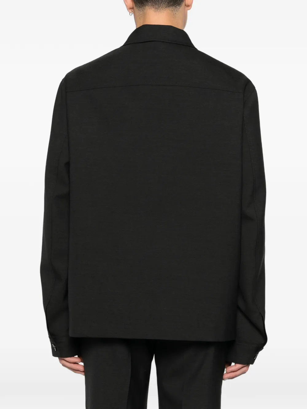 Gucci Wollen shirtjack Grijs