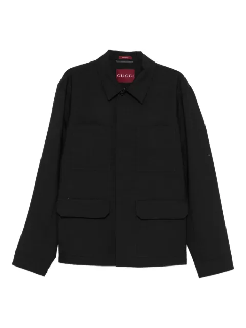 Gucci sobrecamisa de lana