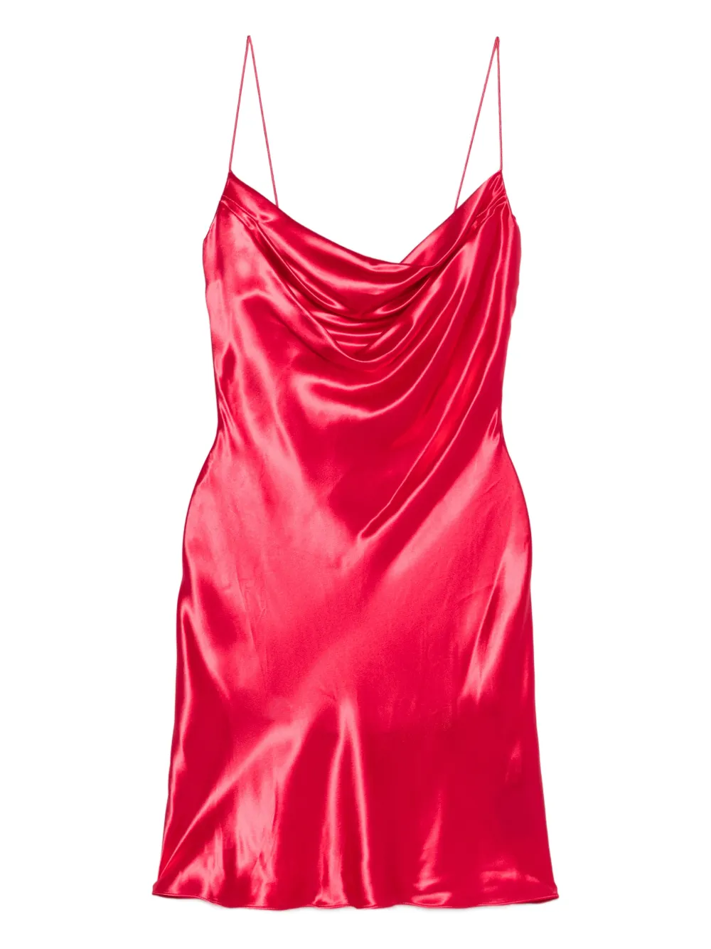 Balmain cowl-neck dress - Rosa