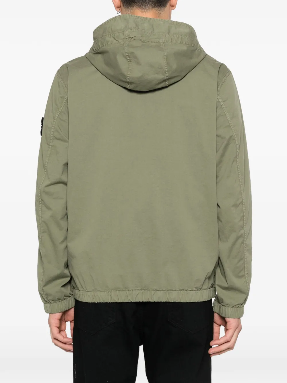 Stone Island Jack met capuchon Groen