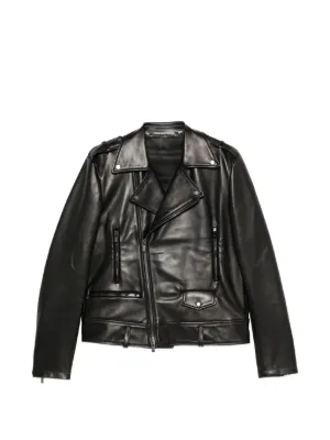 Yohji Yamamoto x Neighborhood レザージャケット | ブラック