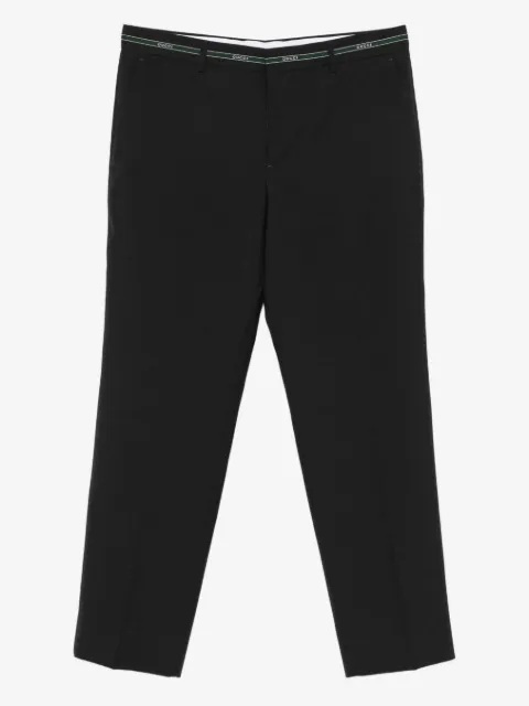 Gucci logo-waistband trousers