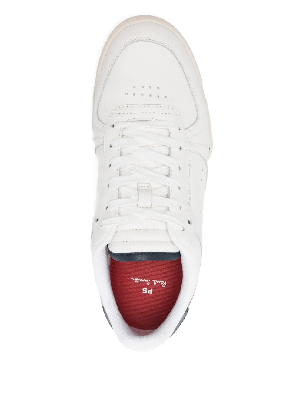PS Paul Smith Geperforeerde leren sneakers Wit