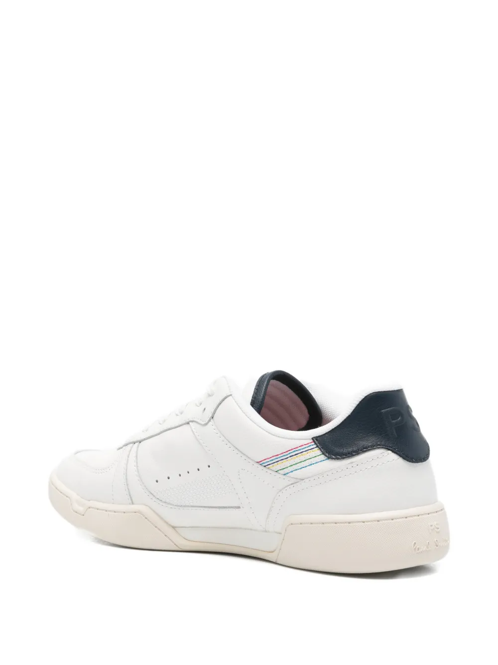 PS Paul Smith Geperforeerde leren sneakers Wit