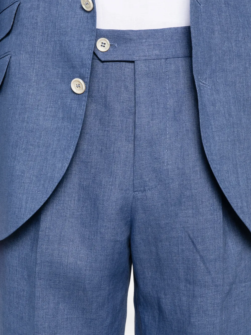 Brunello Cucinelli Linnen pak Blauw