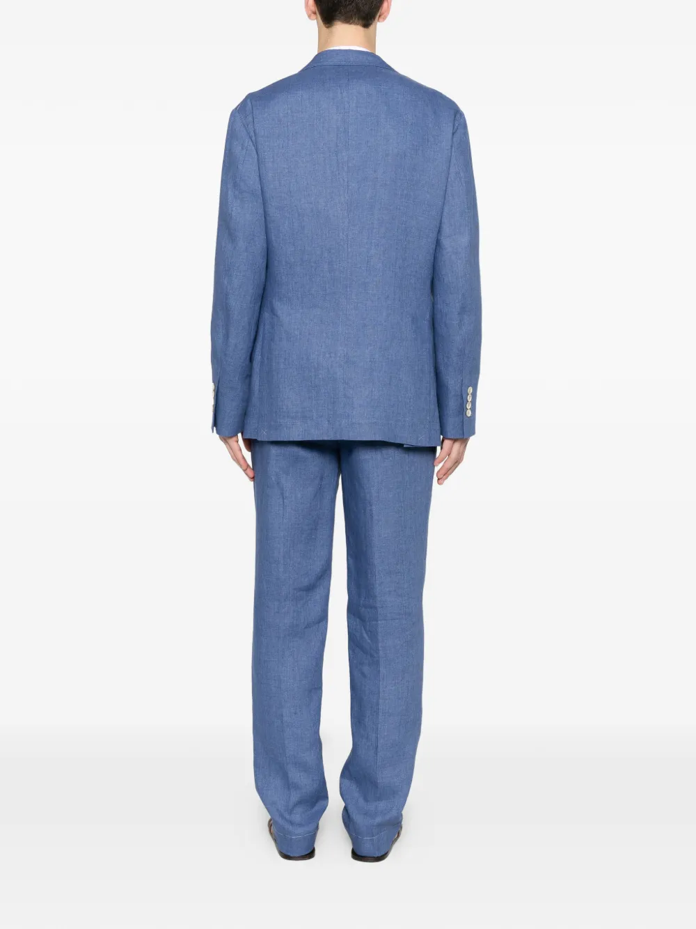 Brunello Cucinelli Linnen pak Blauw