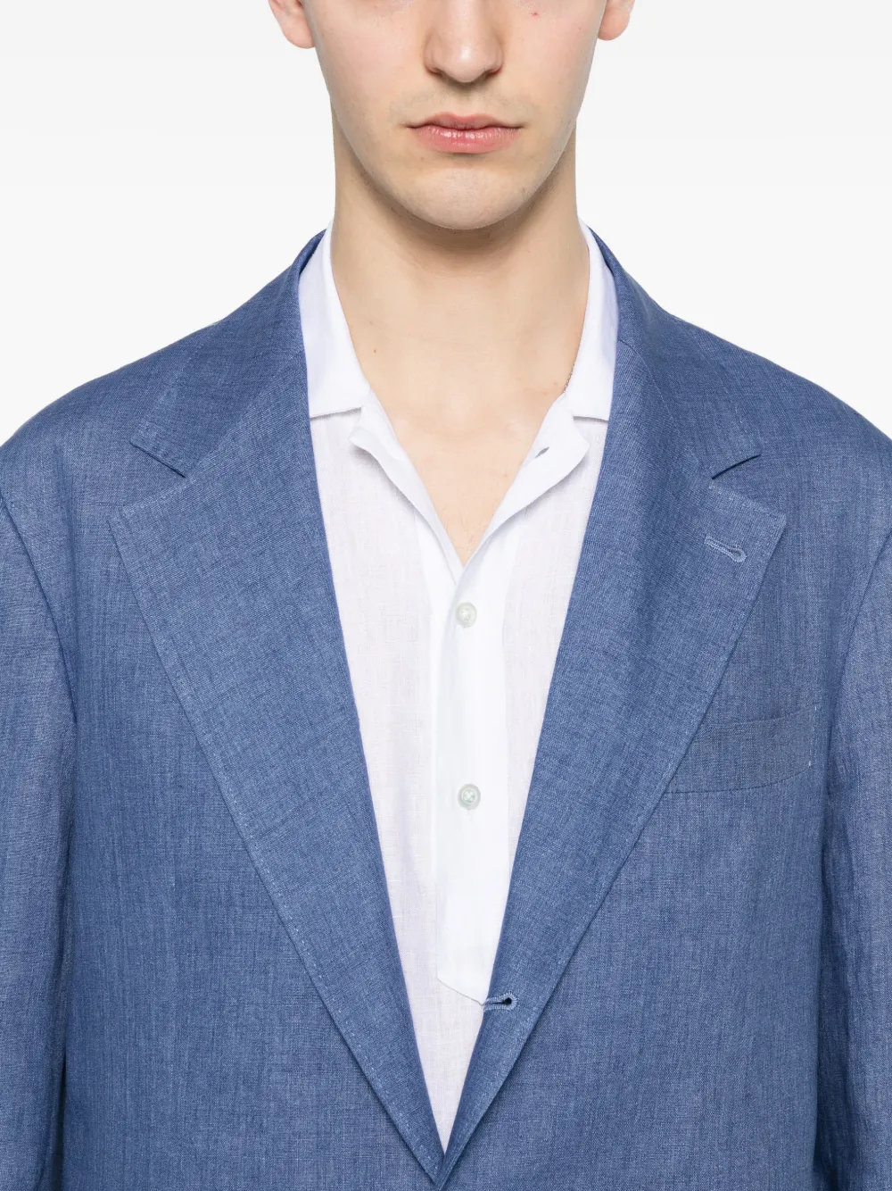 Brunello Cucinelli Linnen pak Blauw