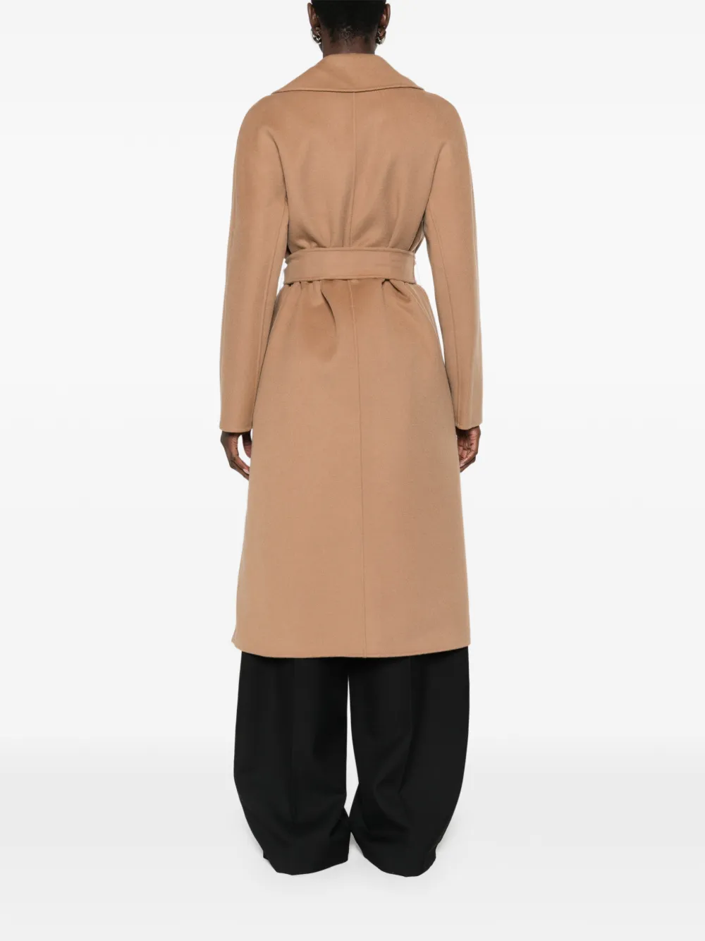 Max Mara Jas met ceintuur Bruin