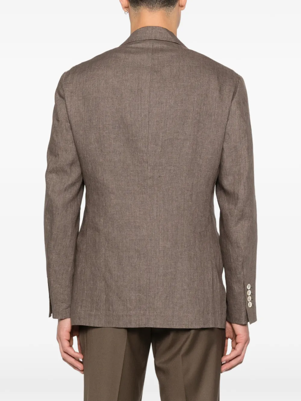Brunello Cucinelli Jack met knopen Bruin
