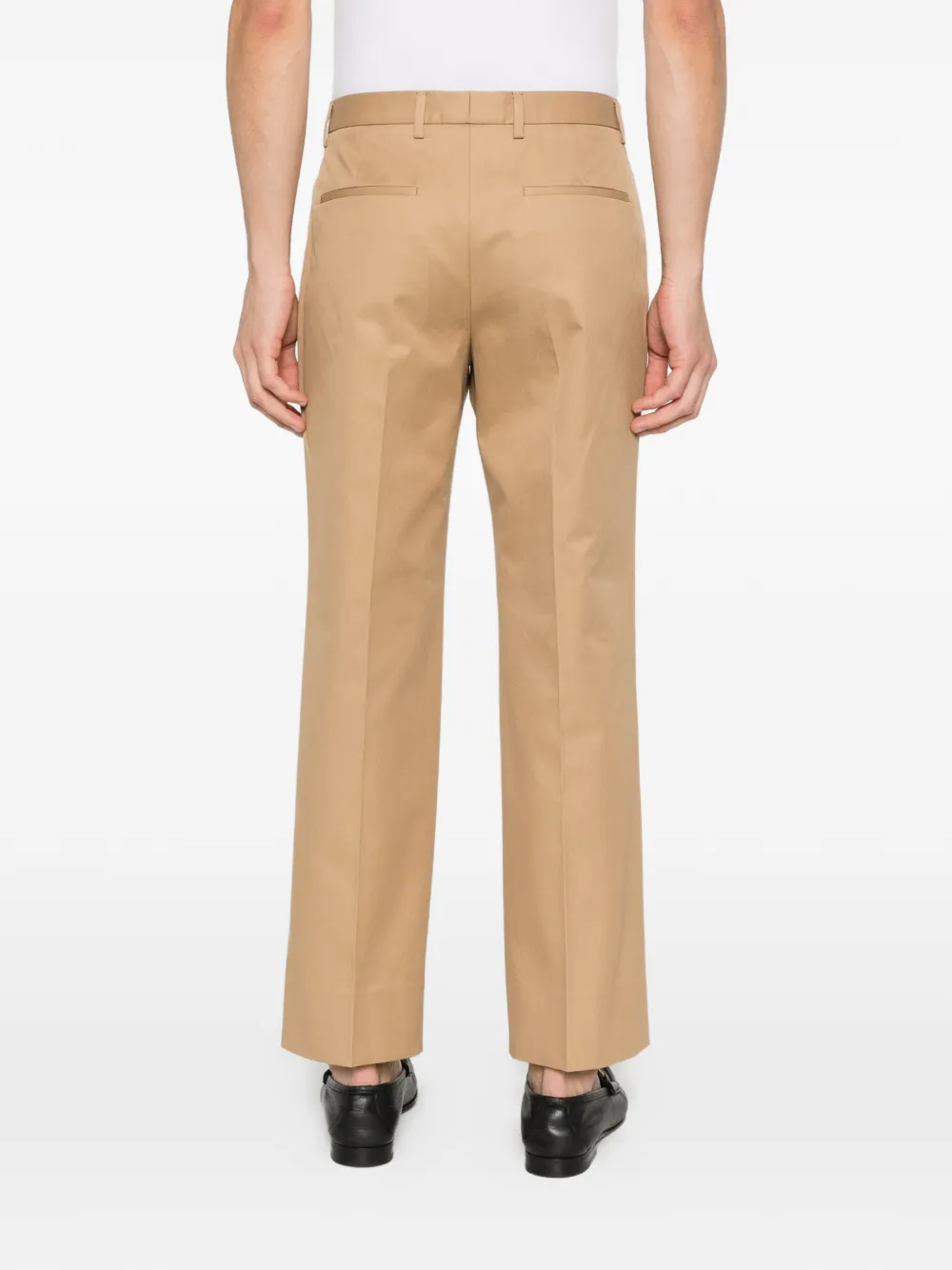beige trousers