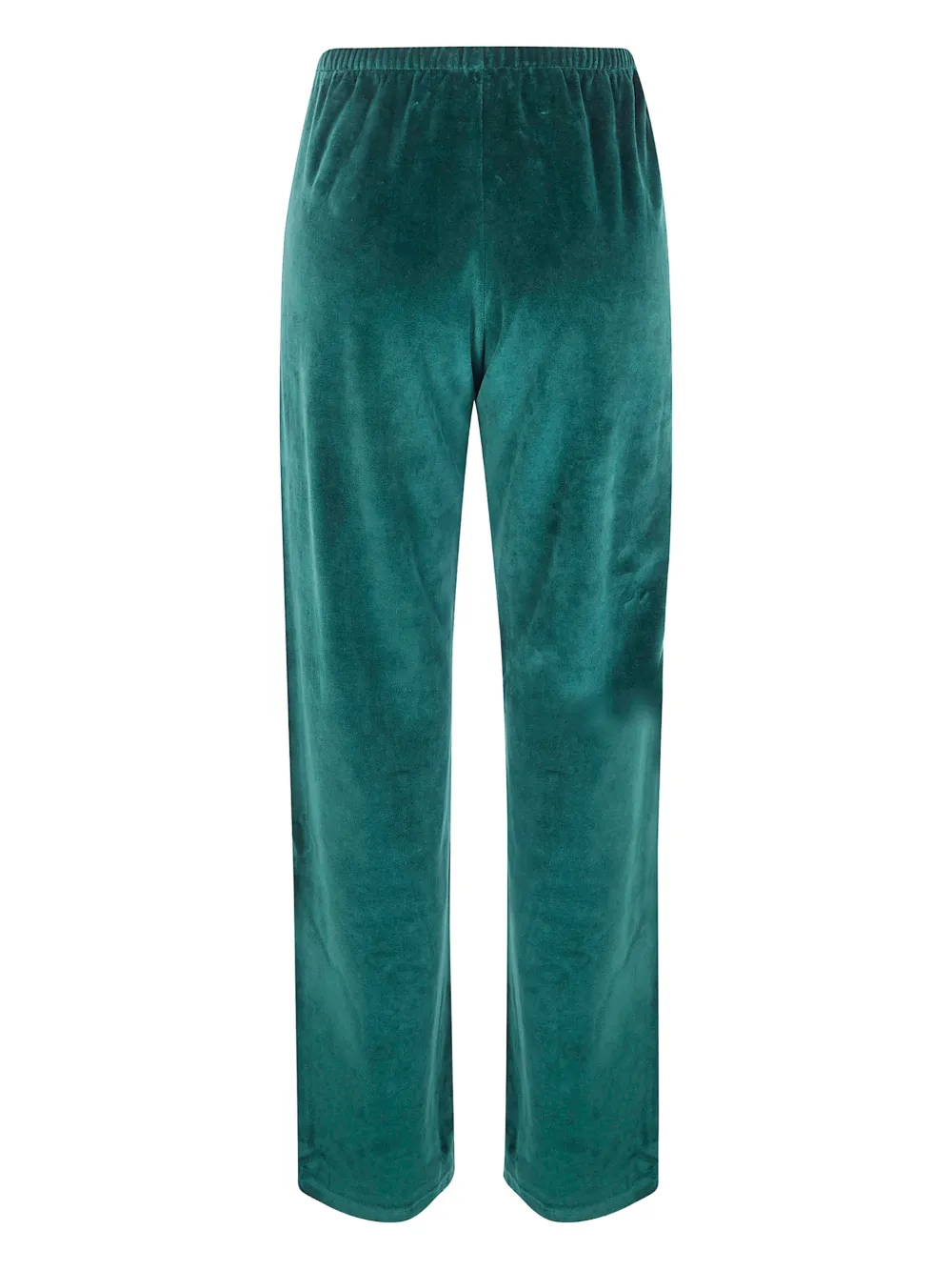 Sporty & Rich side-stripe logo-embroidered tack pants - Groen