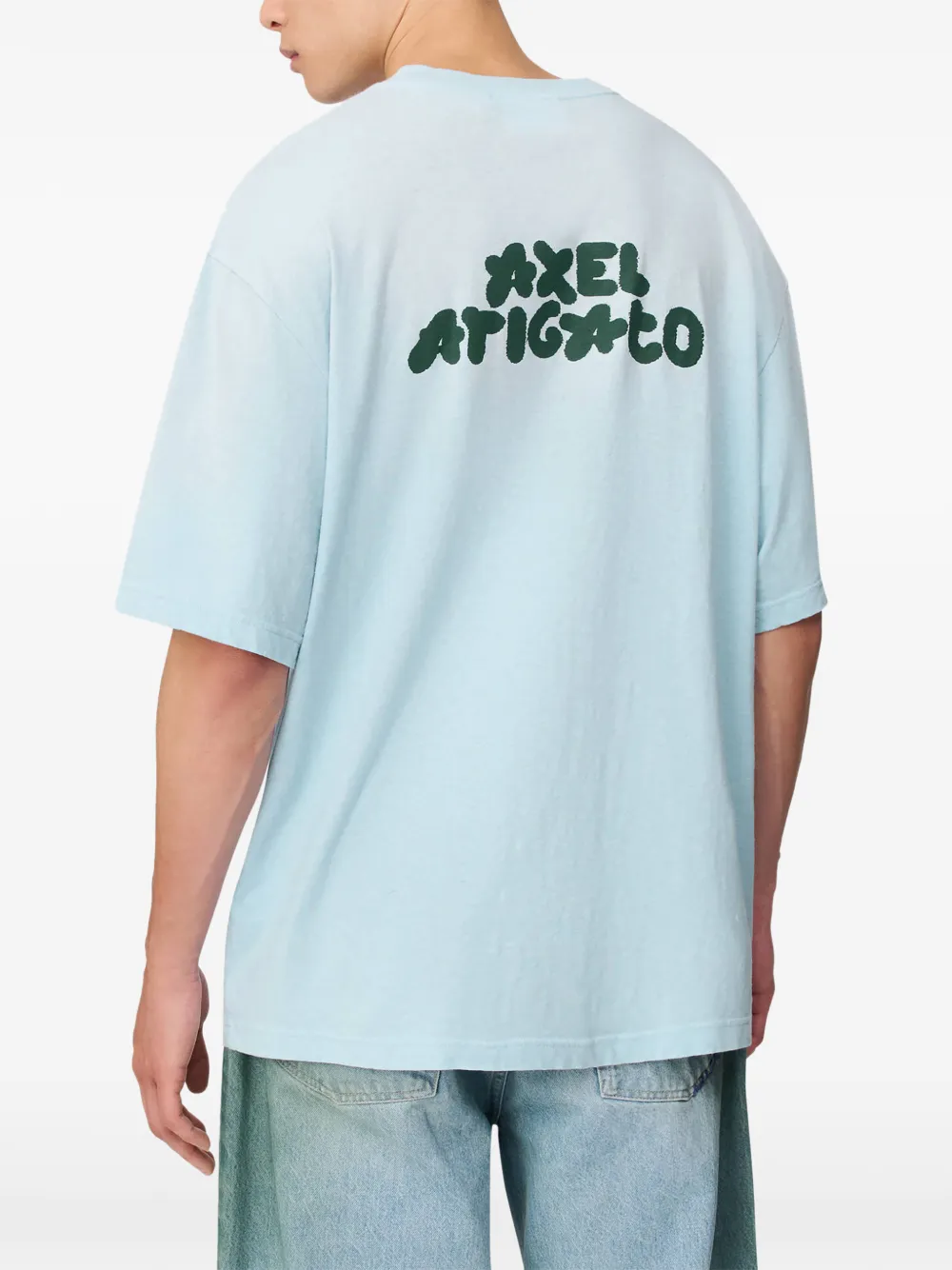 Axel Arigato Bubble Reverse T-shirt Blauw