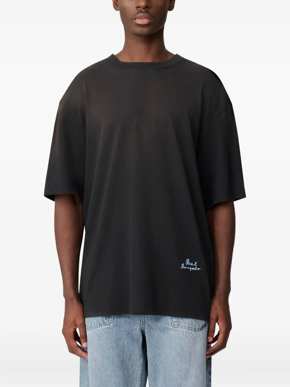 Axel Arigato Saba T-shirt Zwart