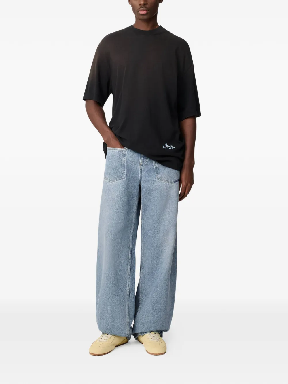 Axel Arigato Saba T-shirt - Zwart