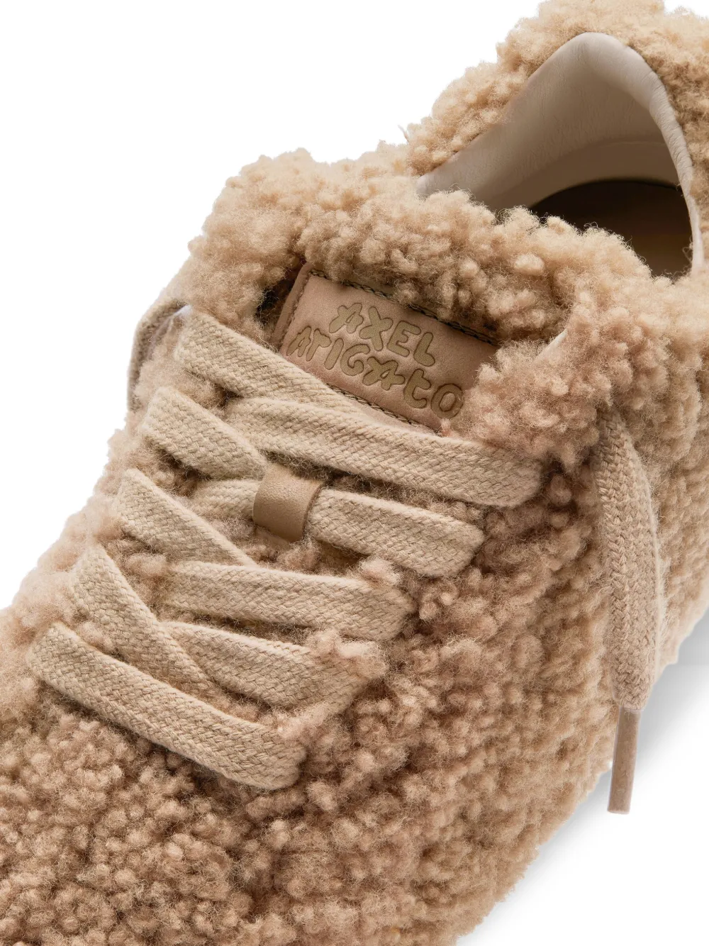 Tact Shearling-Effect Sneakers