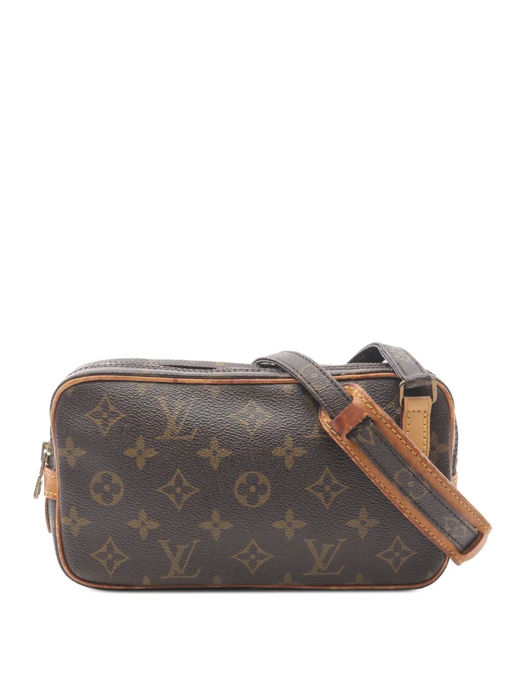 Louis Vuitton Pre-Owned 1990 Monogram Pochette Marly Bandouliere crossbody bag - Marrone