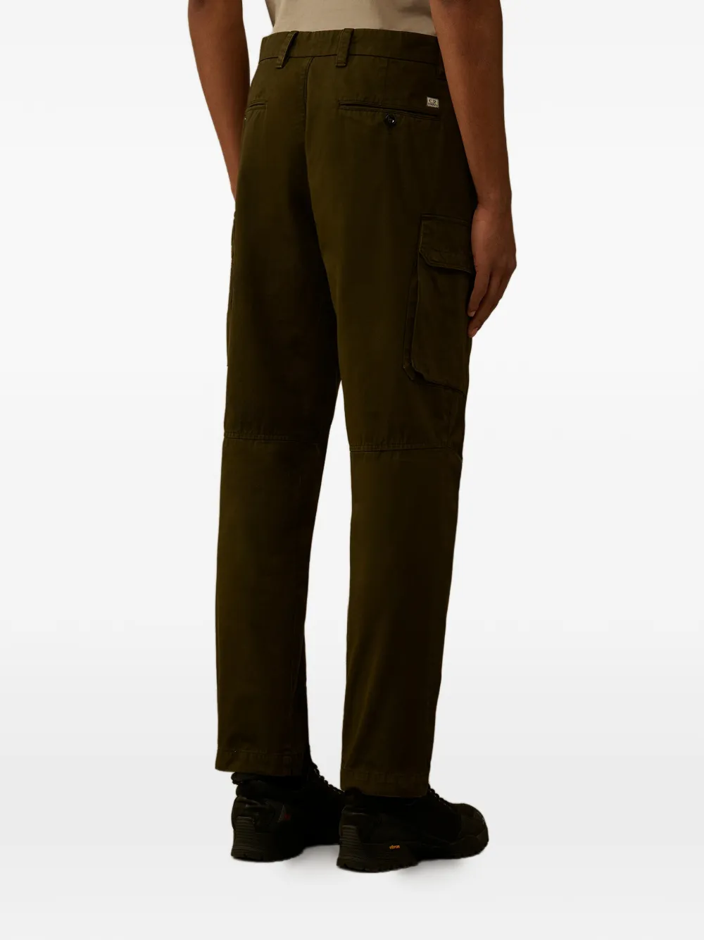 C.P. Company Broek met cargo zak Groen