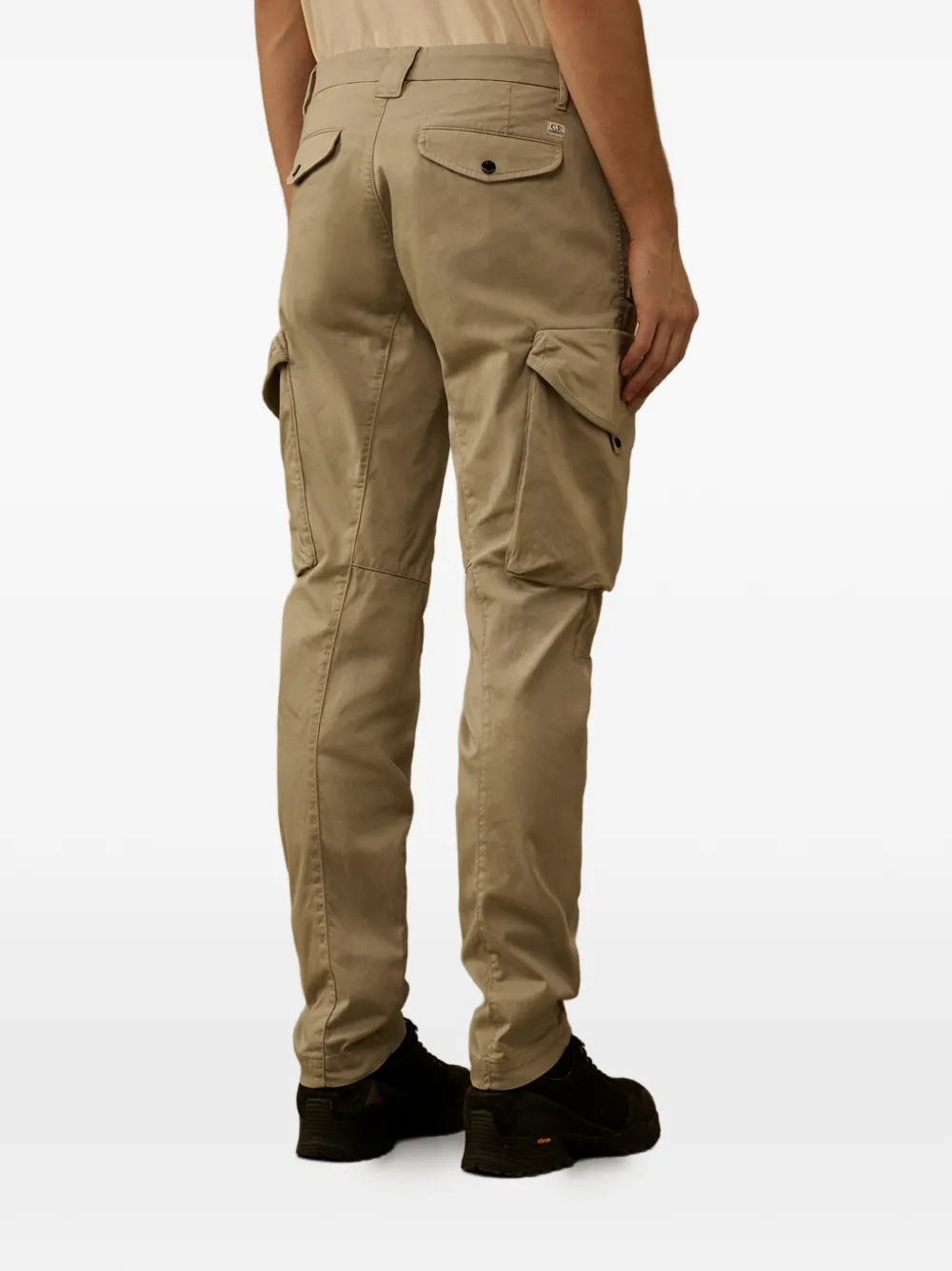 C.P. Company Broek met cargo zak Beige