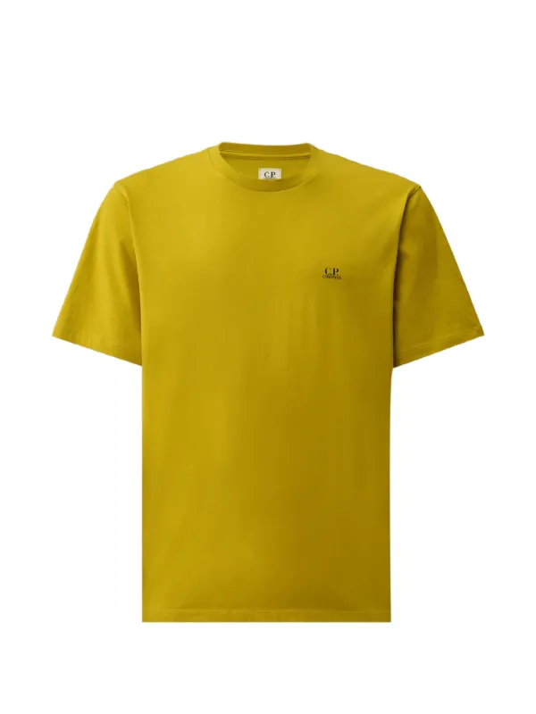 C.P. Company 30/1 Jersey Short-sleeve Goggle T-shirt in Yellow